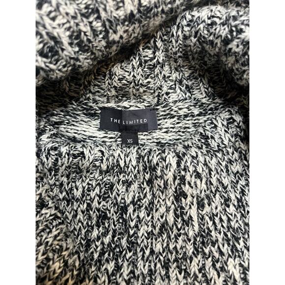 The Limited Gray Turtleneck Dress Size XS Long Sleeve Stretch/Missing Belt - Picture 6 of 8